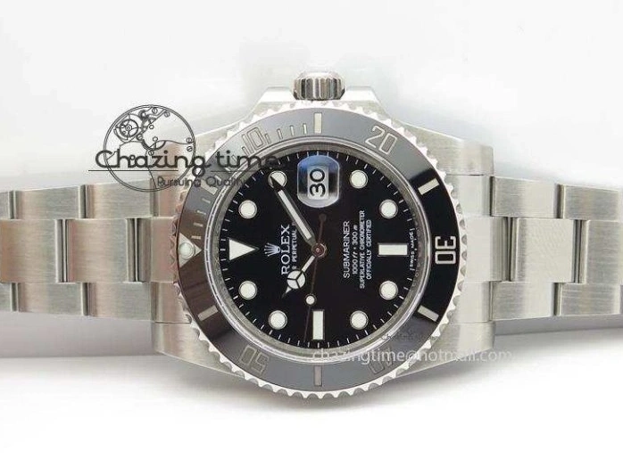 1231 MultiPurpose Submariner 116610 LN Black Ceramic JF 1:1 Best Edition On SS Bracelet SA3135 V 3975